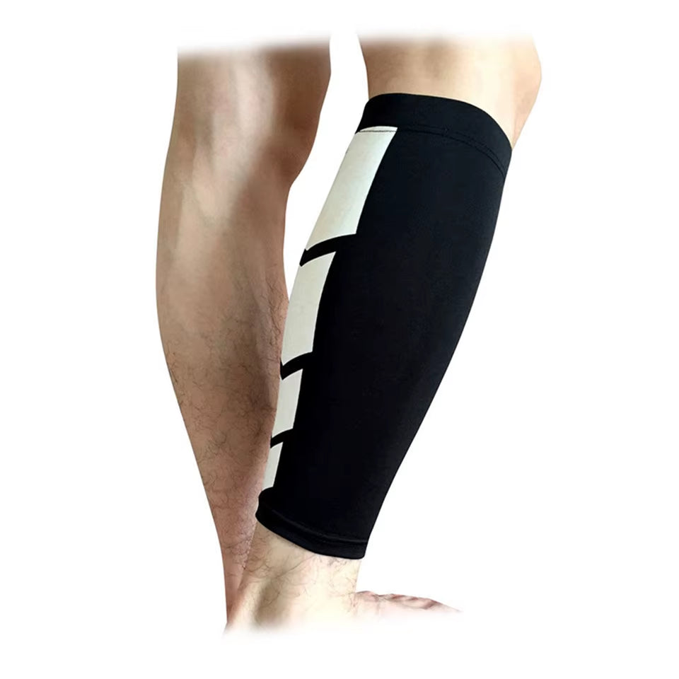 1PCS Men Women UV Protection Shin Guards Soccer Football Protective Leg Calf Compression Sleeves Cycling Running Leg Sleeve