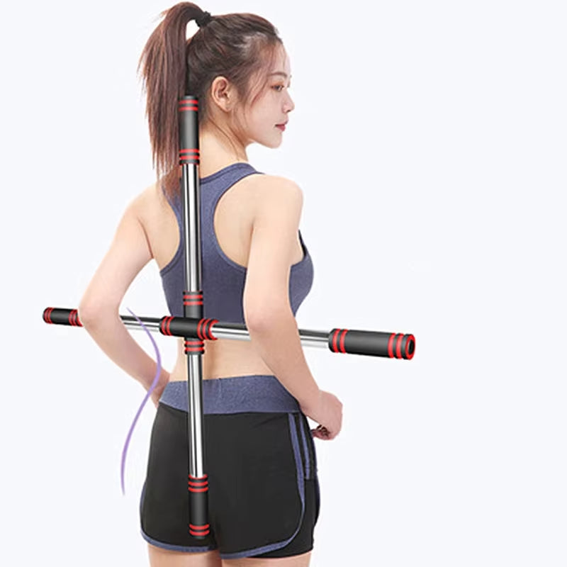 Yoga Pole Open Shoulder Beauty Back Correction Hunchback Artifact Yoga Stick Multifunctional Dance Body Sculpting Home Fitness