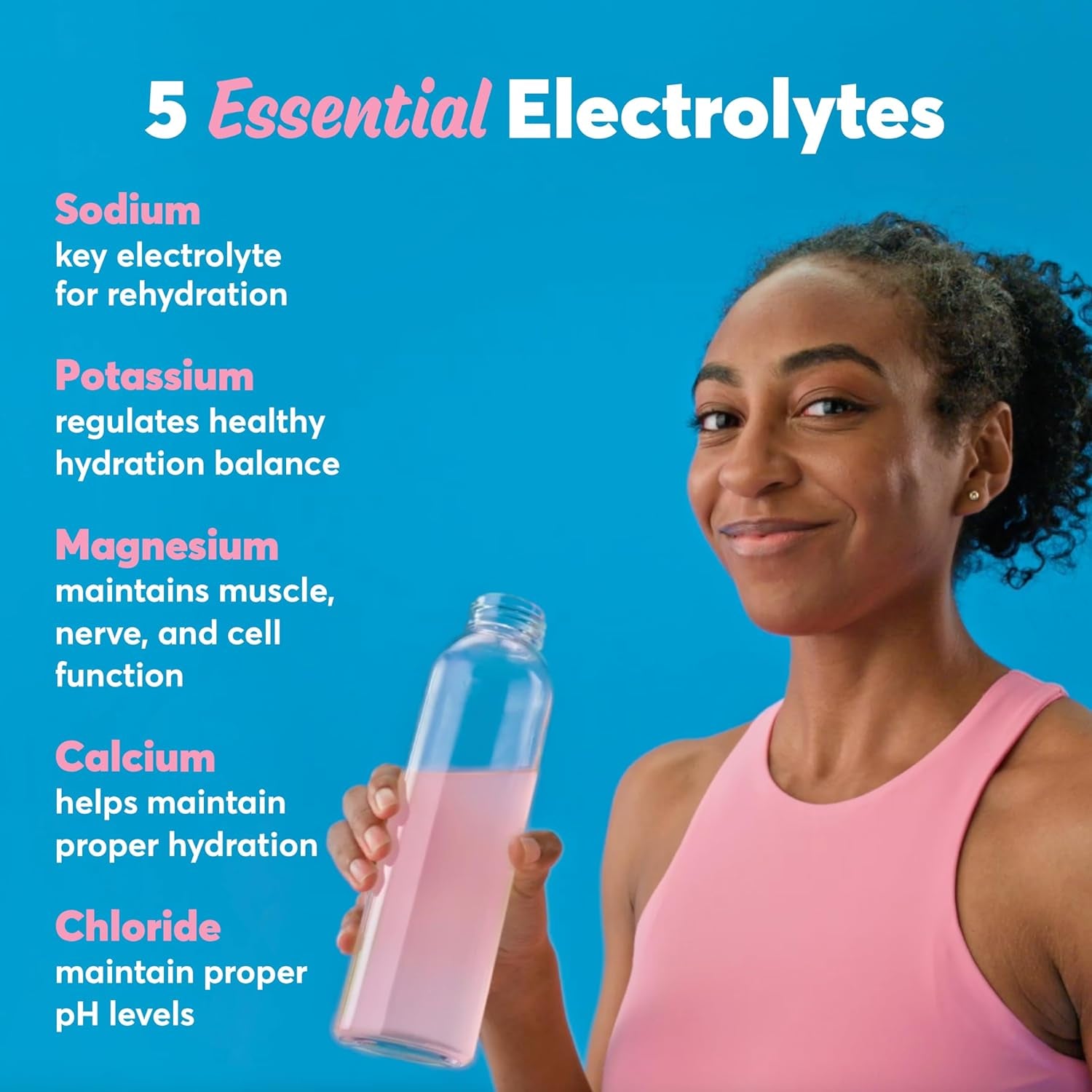 Sport Electrolyte Tablets - Dissolvable in Water, Fruit Punch, 5 Essential Electrolytes for Hydration, 1G Sugar Drink Mix, Vegan, Non-Gmo, 4 Pack (40 Total Servings)