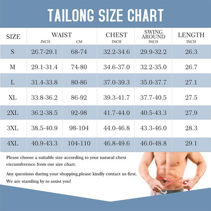 Men'S Compression Shirt for Body Shaper Slimming Vest Tight Tummy Underwear Tank Top