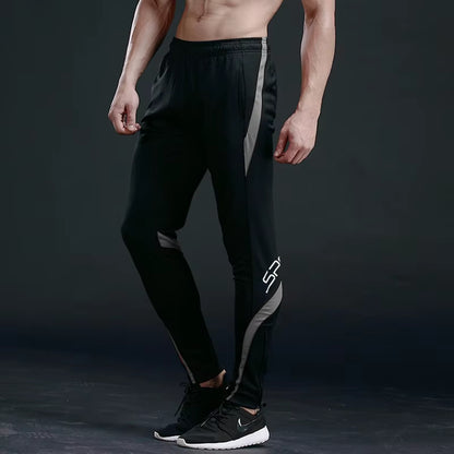 New Arrival Running Pants Men Profession Sports Leggings Running Gym Fitness Pants Zipper Soccer Training Pants Running Kids XXS