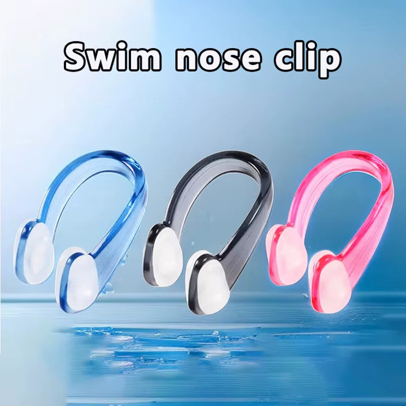 Swimming Nose Clips Swimming Nose Clip Nose Protector Soft Silicone Latex Nose Plugs for Kids and Adults Surfing Diving