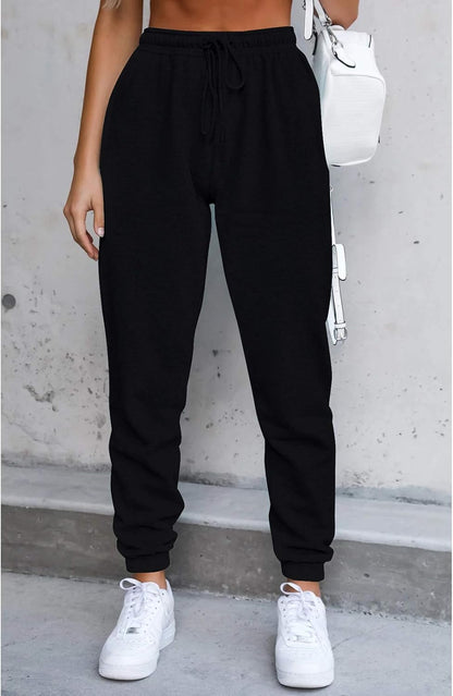 Women Sweatsuits Bra and Sweatpants Set 2 Pieces Jogger Tracksuit